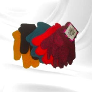 Lot 5 pairs Ladies Womens Stretch Winter Gloves -Multi Colored